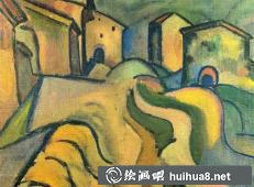 米羅畫作《夢幻之夜》