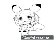其他神奇寶貝簡筆畫圖片24