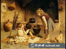Eugenio Zampighi油畫作品