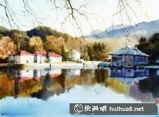 黃鐵山水彩畫作品23