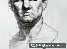 阿格里巴石膏像素描畫