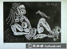 畢加索雕塑《Fruit Dish and Glass》
