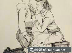 長沙靜界畫室謝軍人物速寫作品欣賞