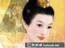 德珍手繪古裝美女高清圖片集 (46)
