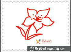 玫瑰花瓣細(xì)節(jié)簡(jiǎn)筆畫(huà)