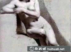 普呂東人體素描畫(huà)