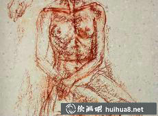 尤里?卡留塔人物速寫素描作品之二