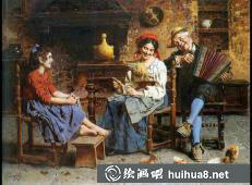 Eugenio Zampighi油畫作品