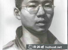 素描頭像作品四