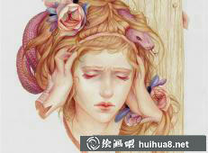 珍妮佛·希利的情感彩鉛畫(huà)
