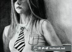 艾薇兒素描畫10