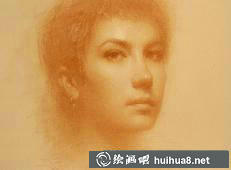Susan lyon素描頭像作品11