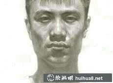 邵占峰人物素描頭像之六