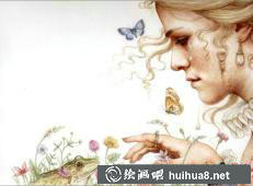 Yvonne Gilbert 彩色鉛筆作品13