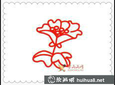 牽牛花簡(jiǎn)筆畫(huà)