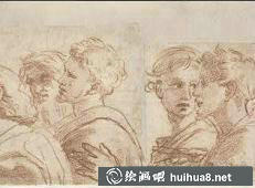 拉斐爾《圣母子與圣約翰》局部