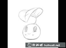 其他神奇寶貝簡筆畫圖片18