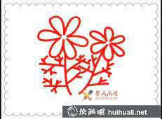 翠菊簡(jiǎn)筆畫(huà)