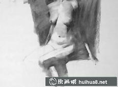 美國畫家Mark.Tennant人體光影結(jié)構(gòu)素描畫 (1)
