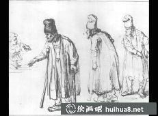 倫勃朗素描作品之四