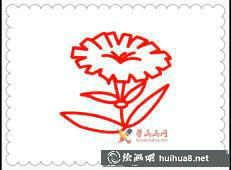 玫瑰花瓣簡(jiǎn)筆畫(huà)