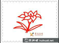 翠菊花瓣細(xì)節(jié)簡(jiǎn)筆畫(huà)