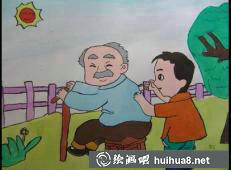 更多學(xué)雷鋒兒童繪畫作品