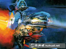 太空旅行科幻畫(huà)