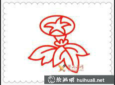 翠菊花瓣細(xì)節(jié)簡(jiǎn)筆畫(huà)
