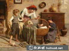 Eugenio Zampighi油畫作品