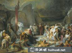 油畫《摩西與蛇》