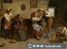 Eugenio Zampighi油畫作品