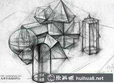 結(jié)構(gòu)素描作品七