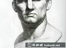 阿格里巴石膏像素描畫