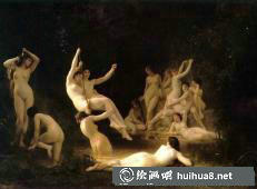 布格羅畫作《少女》
