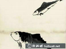 齊白石 魚蝦冊頁