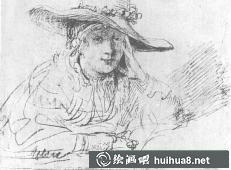 倫勃朗素描作品之一