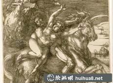 丟勒素描速寫作品二十三