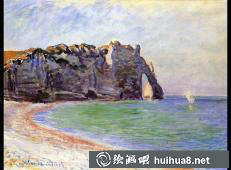 莫奈油畫作品《威尼斯大運(yùn)河》