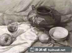 靜物素描作品