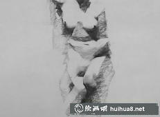 美國畫家Mark.Tennant人體光影結(jié)構(gòu)素描畫 (2)