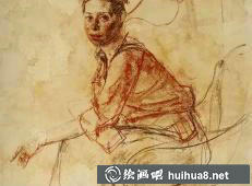 尤里?卡留塔人物速寫素描作品之十一