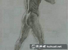 徐悲鴻人體素描作品之七