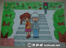 更多學(xué)雷鋒兒童繪畫作品