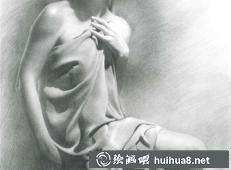 達米爾.斯米茨女人體素描作品8