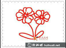 菊花花瓣細(xì)節(jié)簡(jiǎn)筆畫(huà)