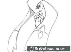 其他神奇寶貝簡筆畫圖片23