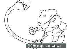 其他神奇寶貝簡筆畫圖片1