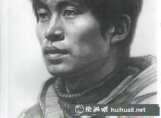 素描頭像作品一