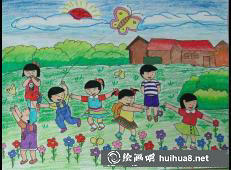 兒童繪畫作品5